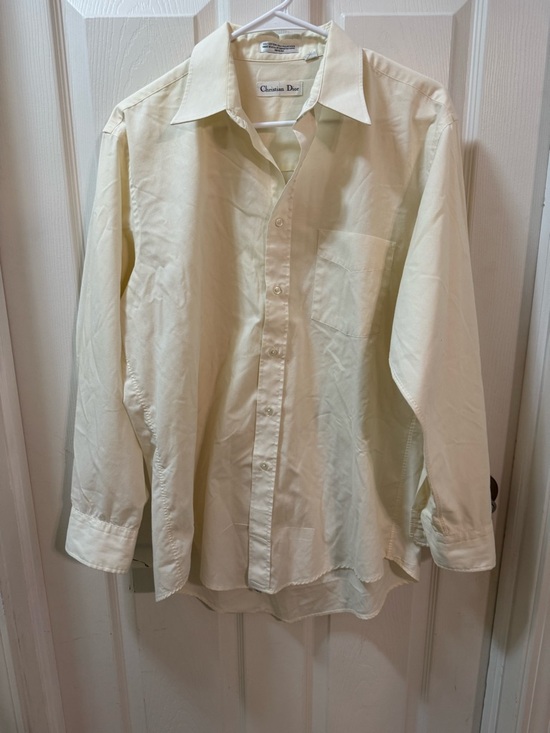 Dior Other - Christian Dior Mens Dress Shirt Size: 16 32/33
